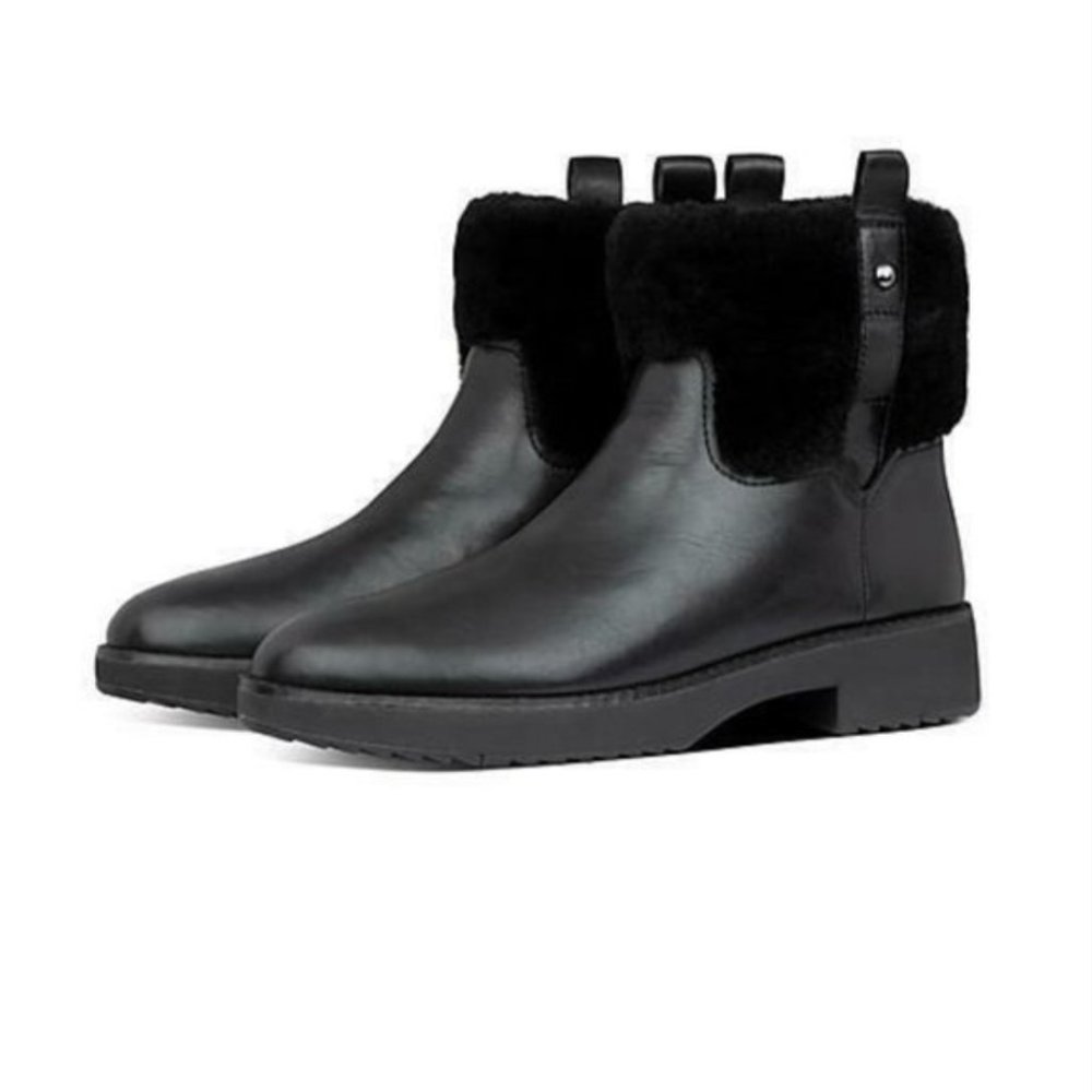 Fitflop Black Mimie Ankle Boots